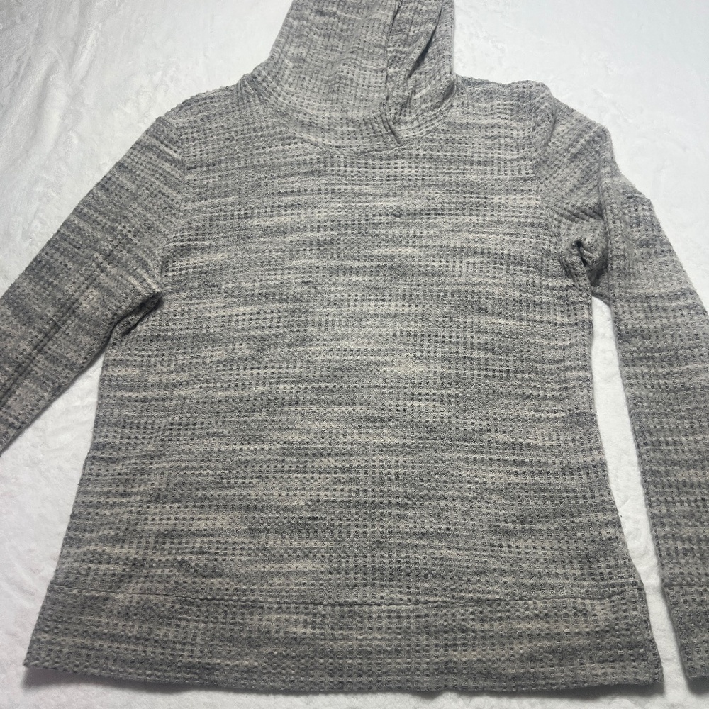 Beyond Yoga Waffle Knit Pullover Hoodie Medium